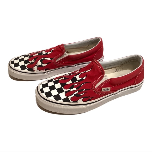 vans red drip
